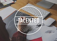 Talanted Artistic Professional Label Concept