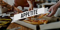 Food Words Pizza Appetite Meal