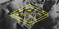 Best Project Rhombus Label Concept