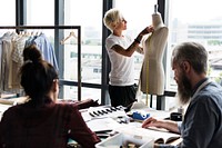 Fashion Design Mannequin Measurement Concept