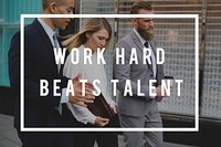 Work Hard Talent Positive Challenge Improvement