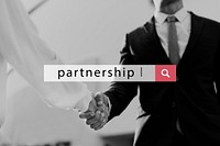 Partnership Business Relationship Unity Word