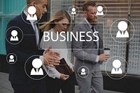 Business Colleagues Corporate Start Up Icon