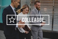 Colleague Worker Team Partner Icon