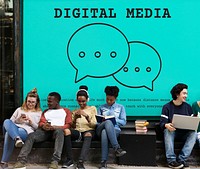 Digital Connection Technology Social Media