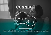 Chat Speech Bubble Communication Network