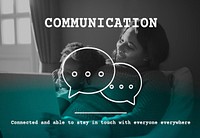 Chat Speech Bubble Communication Network
