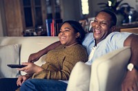 African Descent Family House Home Resting Living