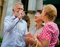 Senior Adult Shopping Friendship Lifestyle