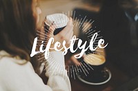 Coffee Break Time Lifestyle Relax Word Graphic