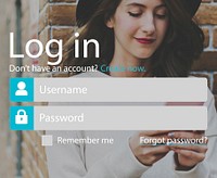 Login Password Username Account Graphic