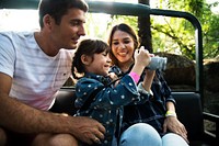 Family Holiday Vacation Park Ride Tourist