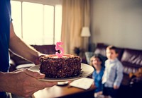 Boy Birthday Celebration Happiness Cake at Home