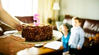 Boy Birthday Celebration Happiness Cake at Home