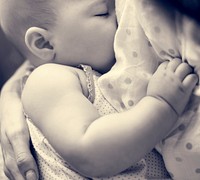 Mother and Baby Newborn Love Emotional Family