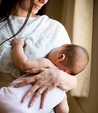 Mother and Baby Newborn Love Emotional Family