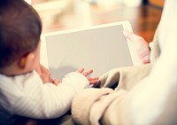 Parents are using digital device sharing to their children.
