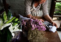 Flower shop owner