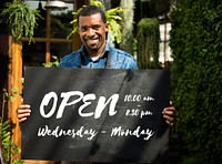 Open available business launch phrase