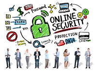 Online Security Protection Internet Safety Business Technology Concept