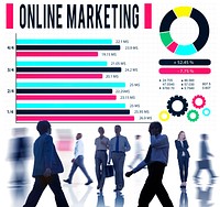 Online Marketing E-commerce Business Concept