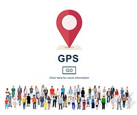 GPS Direction Electronic Guide Location Track Concept