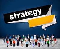 Strategy Planning Solution Tactics Vision Direction Concept