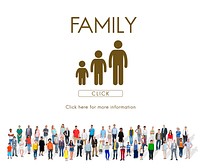 Family Generations Togetherness Relationship Concept