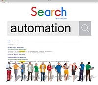 Automation Modern Technology Machine Concept