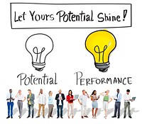 Potential Performance Capacity Motivation Skill Concept