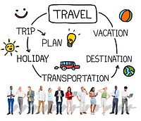Travel Destination Holiday Vacation Journey Concept
