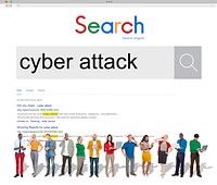 Cyber Attack Hack Virus Malware Concept