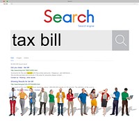 Tax Bill Payment Invoice Finance Economy Concept