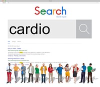 Cardio Exercise Fitness Wellbeing Concept
