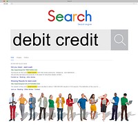 Debit Credit Finance Loan Money Profit Payment Concept
