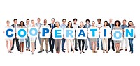 Cooperation Business People Team Teamwork Success Strategy Concept