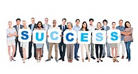 Success Business People Team Teamwork Success Strategy Concept