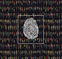 Fingerprint Identification Individuality Investigation Concept