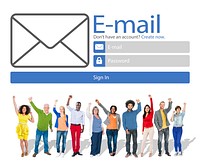 Email Online Messaging Social Media Internet Concept