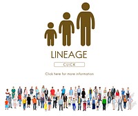 Lineage Family Generations Relationship Concept