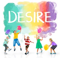 Desire Inspire Goals Follow Your Dreams Concept