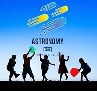 Astronomy Science Solar System Astrology Shooting Star Concept
