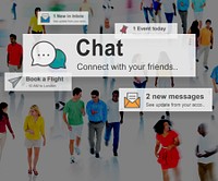 Chat Online Communication Social Media Concept