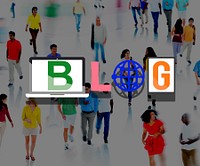 Blog Blogging Social Media Networking Online Concept