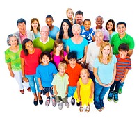 Community Variation Diverse Ethnic Unity Friends Concept