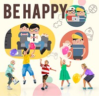 Be Happy Activity Leisure Activity Concept