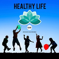 Healthy Life Vitality Physical Nutrition Personal Development Concept