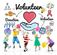 Volunteer Donation Welfare Helping Hand Concept