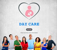 Day Care Babysitter Nanny Nursery Love Motherhood Concept