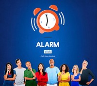 Alarm Clock Wake Up Morning Concept